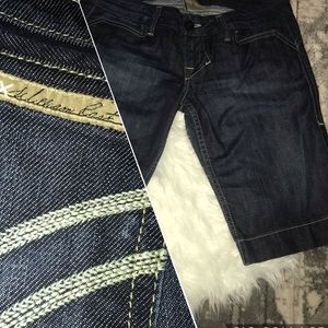 WILLIAM RAST Lisa long Jean shorts MADE IN USA